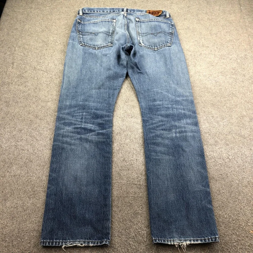 Polo Ralph Lauren Jeans Mens 31x32 Blue Medium Wash Slim Straight Denim & Supply